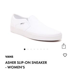 New w/ Tags - Women’s Asher Canvas Vans - Size 9.5